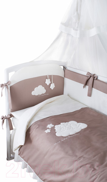 Изображение товара Комплект постельный для малышей Perina Бамбино / ББ3-01.5 (3 предмета, капучино)
