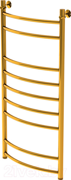 Изображение товара Полотенцесушитель водяной Gloss & Reiter Raduga Л.50x100.Д9.G1 (Gold)