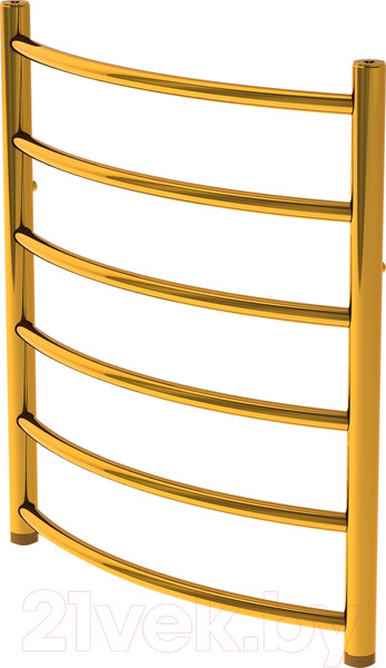 Изображение товара Полотенцесушитель водяной Gloss & Reiter Raduga Л.50x60.Д6.G1 (Gold)