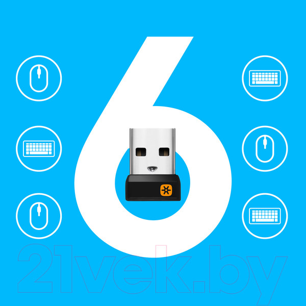 Изображение товара Мышь Logitech M235 910-002201 / 910-002692