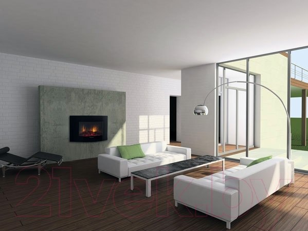 Изображение товара Электрокамин Electrolux EFP/W-1200URLS (черный)