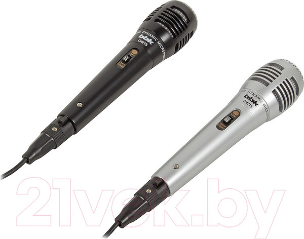 Изображение товара Микрофон BBK CM215 (черный/серебристый)