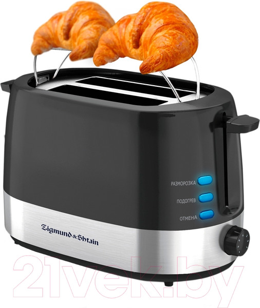 Изображение товара Тостер Zigmund & Shtain ST-80 B Kuchen-Meister