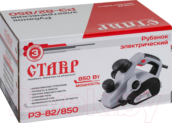 Изображение товара Электрорубанок Ставр РЭ-82/850