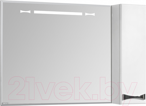 Изображение товара Шкаф с зеркалом для ванной Акватон Диор 100 (1A167902DR01R)