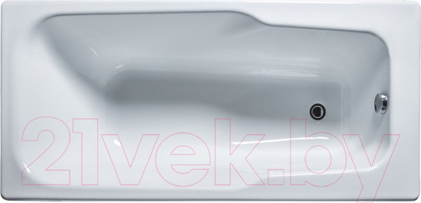 Изображение товара Ванна чугунная Универсал Нега-У 150x70 (1 сорт, с ножками)