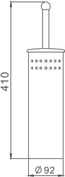 Изображение товара Ершик для унитаза Haiba HB902
