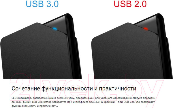Изображение товара Внешний жесткий диск Silicon Power Stream S03 2TB Black (SP020TBPHDS03S3K)