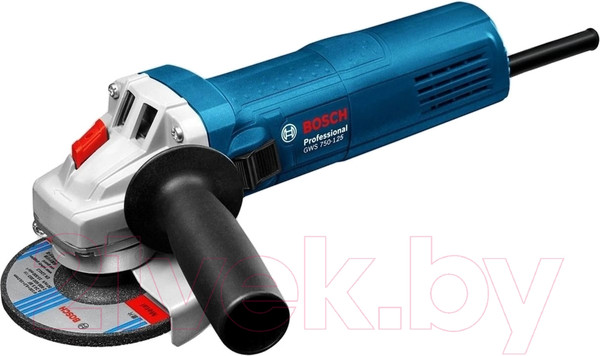 Изображение товара Профессиональная угловая шлифмашина Bosch GWS 750 (0.601.394.001)