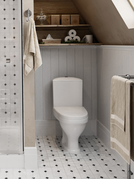 Изображение товара Унитаз напольный Santeri Вест 1P2018S0100BF