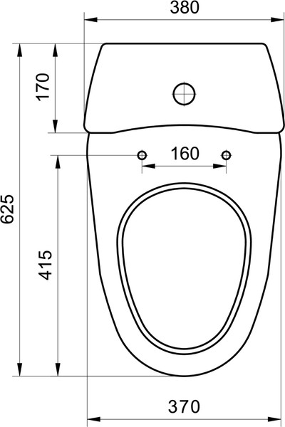 Изображение товара Унитаз напольный Santeri Вест 1P2018S0100BF
