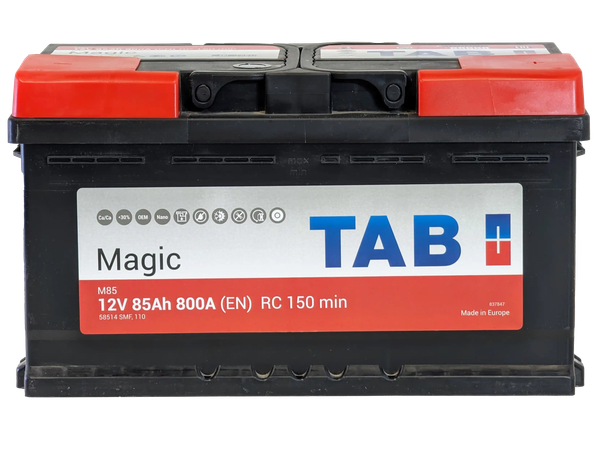 Изображение товара Автомобильный аккумулятор TAB Magic 189085 (85 А/ч)
