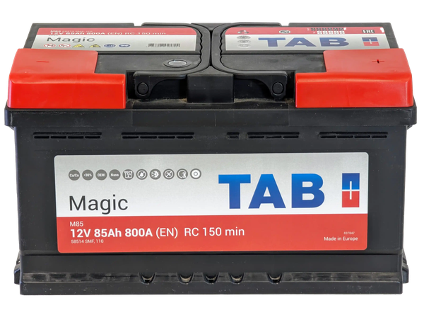 Изображение товара Автомобильный аккумулятор TAB Magic 189085 (85 А/ч)