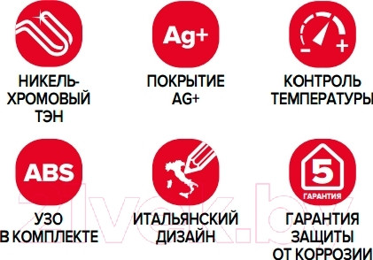 Изображение товара Накопительный водонагреватель Ariston ABS Andris Lux 30 (3100608)