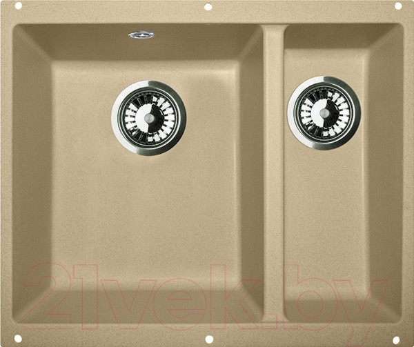 Изображение товара Мойка кухонная Zigmund & Shtain Integra 500.2 (молодое шампанское)