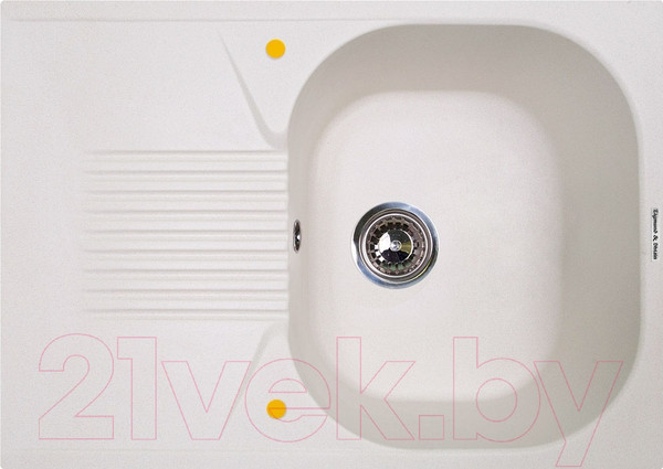 Изображение товара Мойка кухонная Zigmund & Shtain Klassisch 695 (индийская ваниль)