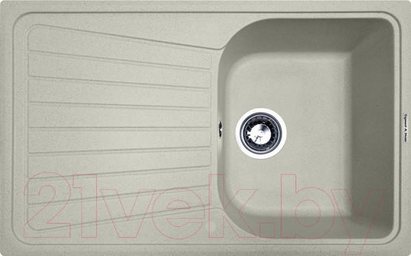 Изображение товара Мойка кухонная Zigmund & Shtain Klassisch 790 (индийская ваниль)