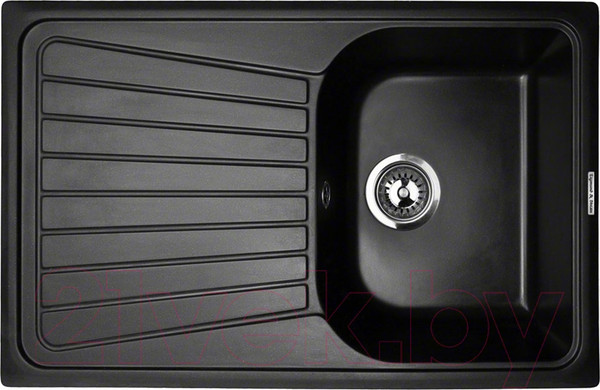 Изображение товара Мойка кухонная Zigmund & Shtain Klassisch 790 (черный базальт)