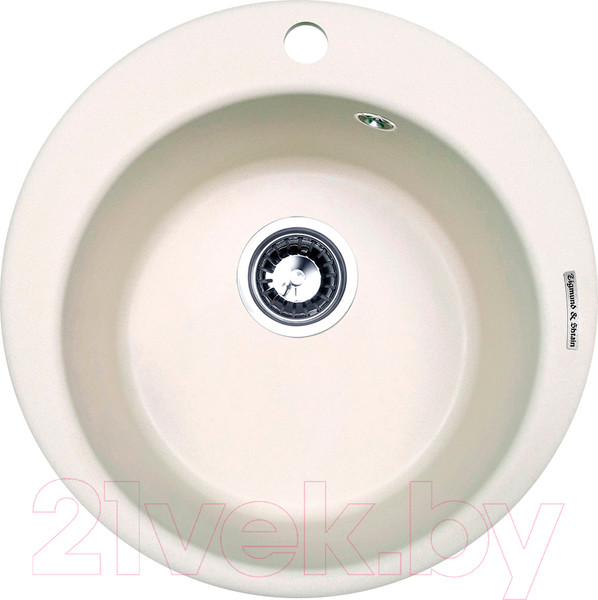 Изображение товара Мойка кухонная Zigmund & Shtain Kreis 480 (индийская ваниль)