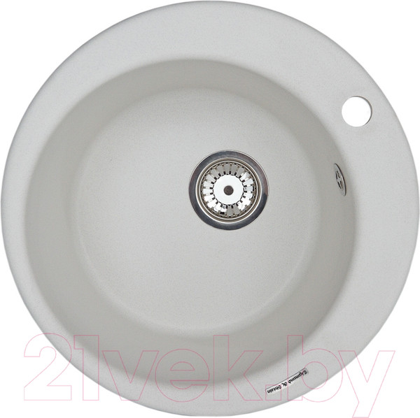 Изображение товара Мойка кухонная Zigmund & Shtain Kreis 480 (каменная соль)