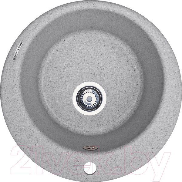 Изображение товара Мойка кухонная Zigmund & Shtain Kreis 480 (млечный путь)