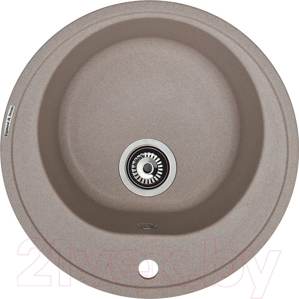 Изображение товара Мойка кухонная Zigmund & Shtain Kreis 505 (речной песок)