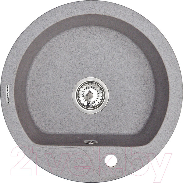 Изображение товара Мойка кухонная Zigmund & Shtain Kreis 505F (млечный путь)