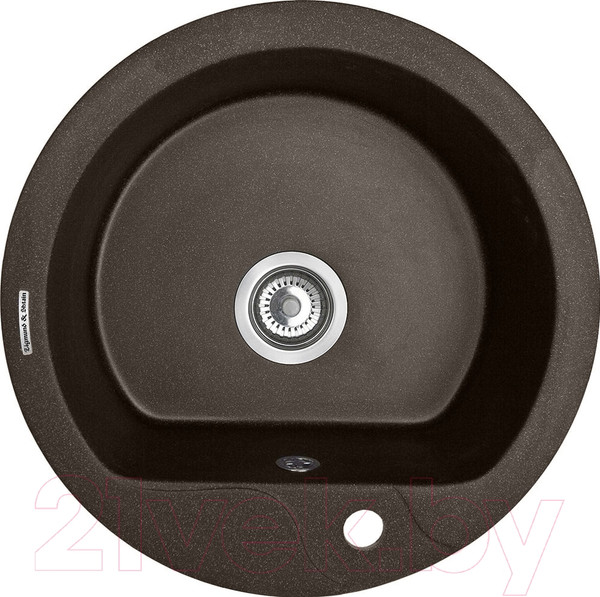 Изображение товара Мойка кухонная Zigmund & Shtain Kreis 505F (швейцарский шоколад)