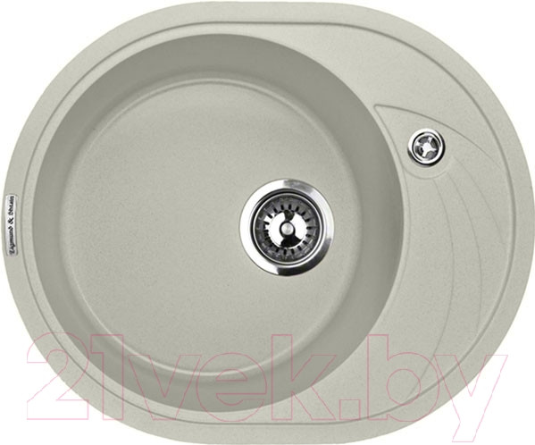 Изображение товара Мойка кухонная Zigmund & Shtain Kreis OV 575 (индийская ваниль)