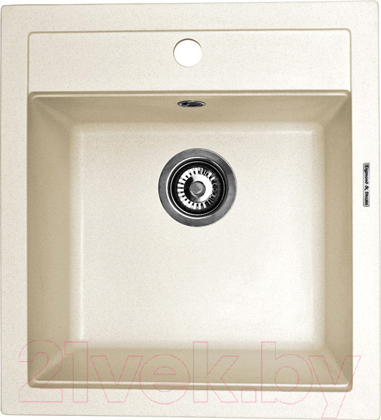 Изображение товара Мойка кухонная Zigmund & Shtain Platz 465 (молодое шампанское)