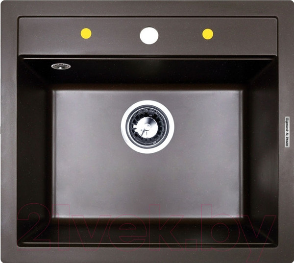 Изображение товара Мойка кухонная Zigmund & Shtain Platz 560 (швейцарский шоколад)