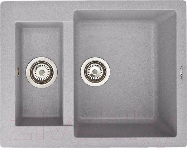 Изображение товара Мойка кухонная Zigmund & Shtain Rechteck 600.2 (млечный путь)