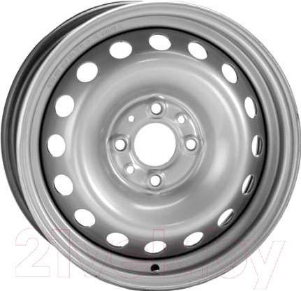 Изображение товара Штампованный диск Magnetto 14005 14x5.5" 4x100мм DIA 57.1мм ET 35мм Silver