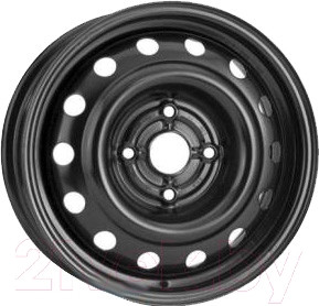 Изображение товара Штампованный диск Magnetto 15002 AM 15x6" 4x100мм DIA 60.1мм ET 40мм Black