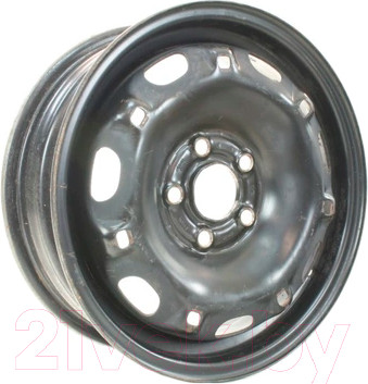 Изображение товара Штампованный диск Magnetto 15007 15x6" 5x100мм DIA 57.1мм ET 38мм Black