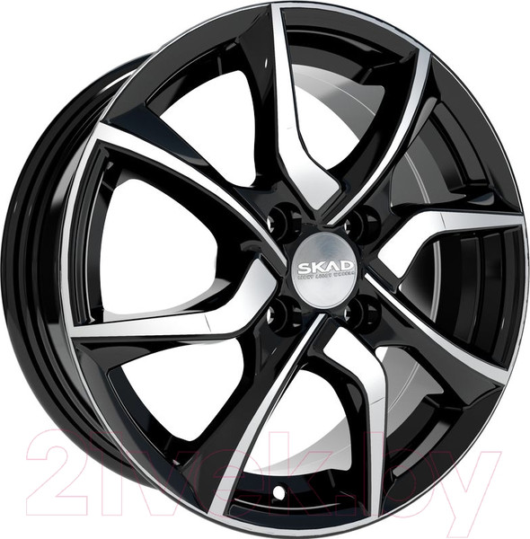 Изображение товара Литой диск SKAD Тулон 15x6" 4x100мм DIA 67.1мм ET 45мм Алмаз