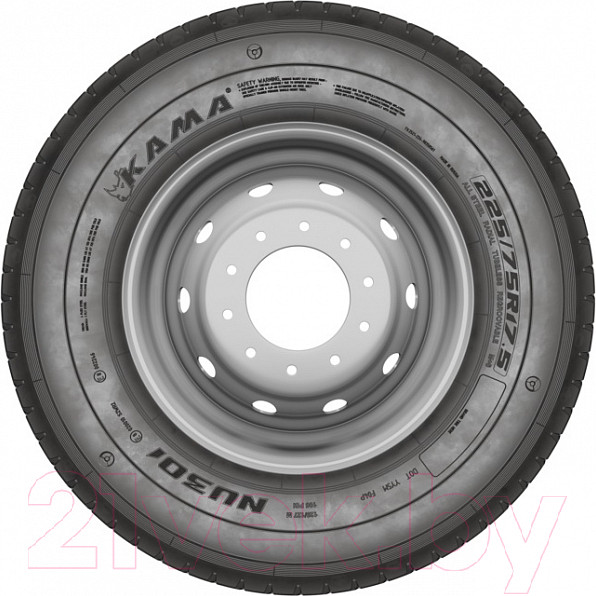 Изображение товара Грузовая шина KAMA NU 301 215/75R17.5 126/124M M+S Универсальный
