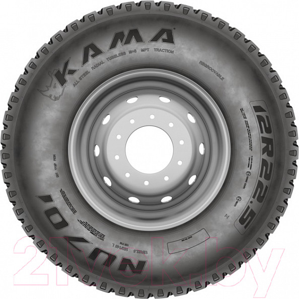 Изображение товара Грузовая шина KAMA NU 701 315/80R22.5 156/150K M+S Универсальный