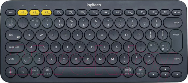 Изображение товара Клавиатура Logitech K380 / 920-007584 (темно-серый)
