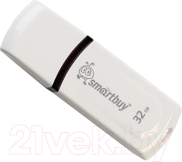 Изображение товара USB flash накопитель SmartBuy Paean 32GB (SB32GBPN-W)