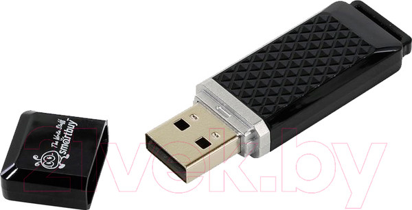 Изображение товара USB flash накопитель SmartBuy Quartz 32GB (SB32GBQZ-K)