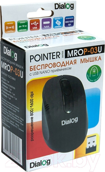 Изображение товара Мышь Dialog MROP-03U