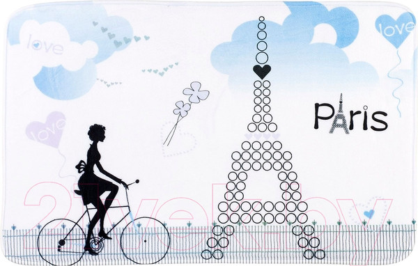 Изображение товара Коврик для ванной Tatkraft Paris Mademoiselle Ultra Soft 18310