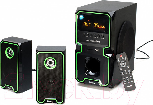 Изображение товара Мультимедиа акустика Dialog Progressive AP-222B (черный)