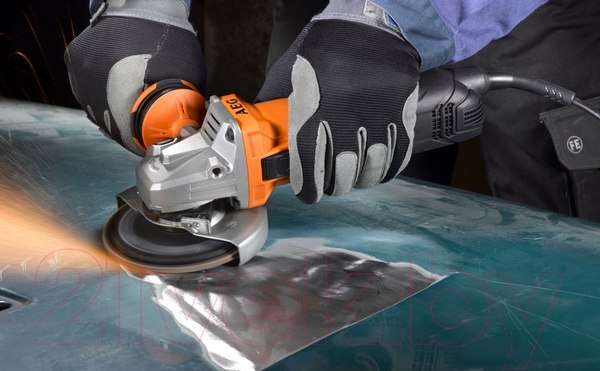 Изображение товара Профессиональная угловая шлифмашина AEG Powertools WS 13-125 XE (4935451410)