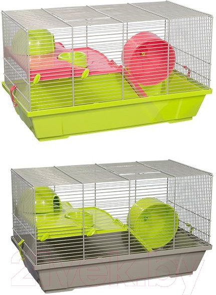 Изображение товара Клетка для грызунов Voltrega 001148G (серый)