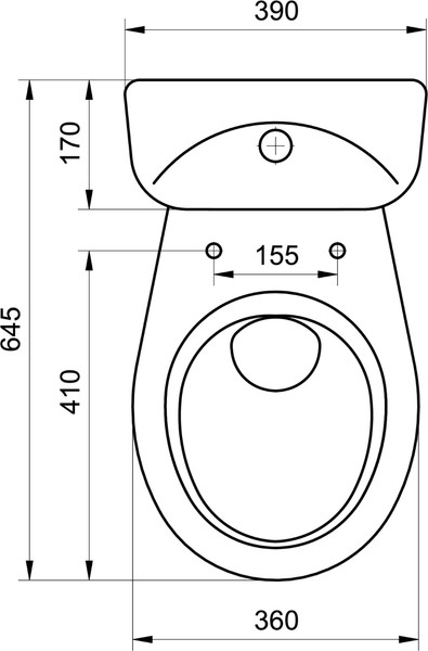 Изображение товара Унитаз напольный Santek Анимо 1WH302136