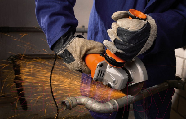 Изображение товара Профессиональная угловая шлифмашина AEG Powertools WS 8-125 (4935451402)