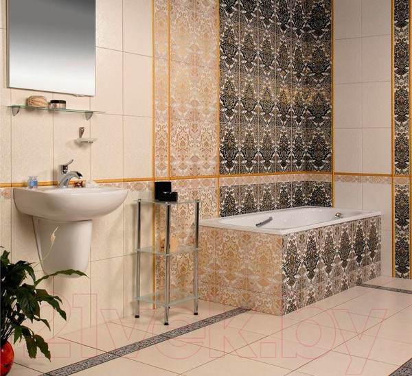 Изображение товара Декоративная плитка Керамин Органза 4 (275x400)