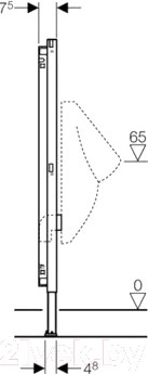 Изображение товара Инсталляция для писсуара Geberit Duofix 111.686.00.1